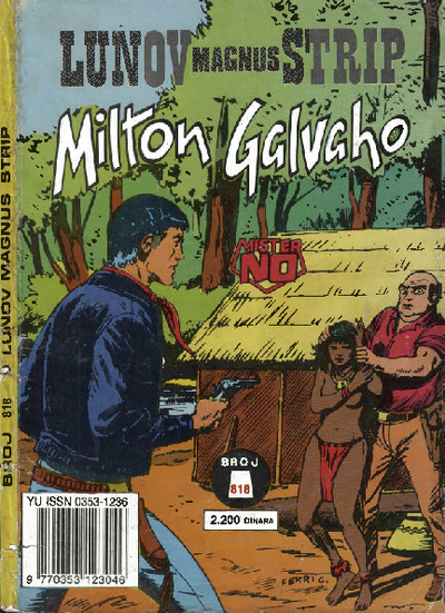 0818 - Mister No - Milton Galvaho