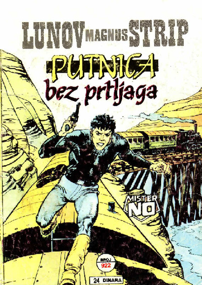 0922 - Mister No - Putnica bez prtljaga
