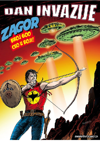 Zagor 600 - Dan invazije 