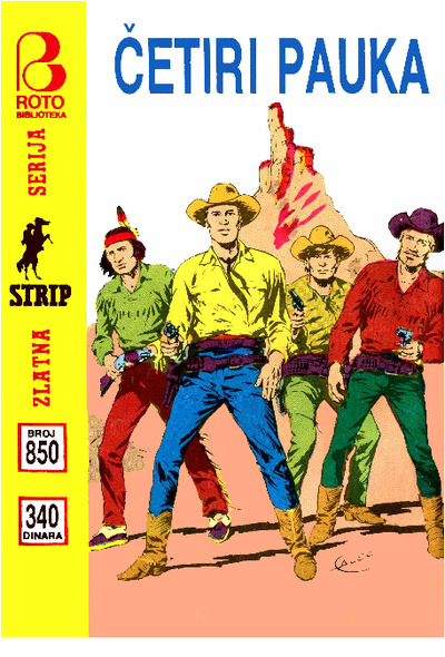 0850 - Teks Viler - Cetiri pauka 